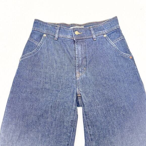 Madewell The Perfect Vintage Straight Jean Dark Wash Denim Size 26 MINT - Picture 6 of 10